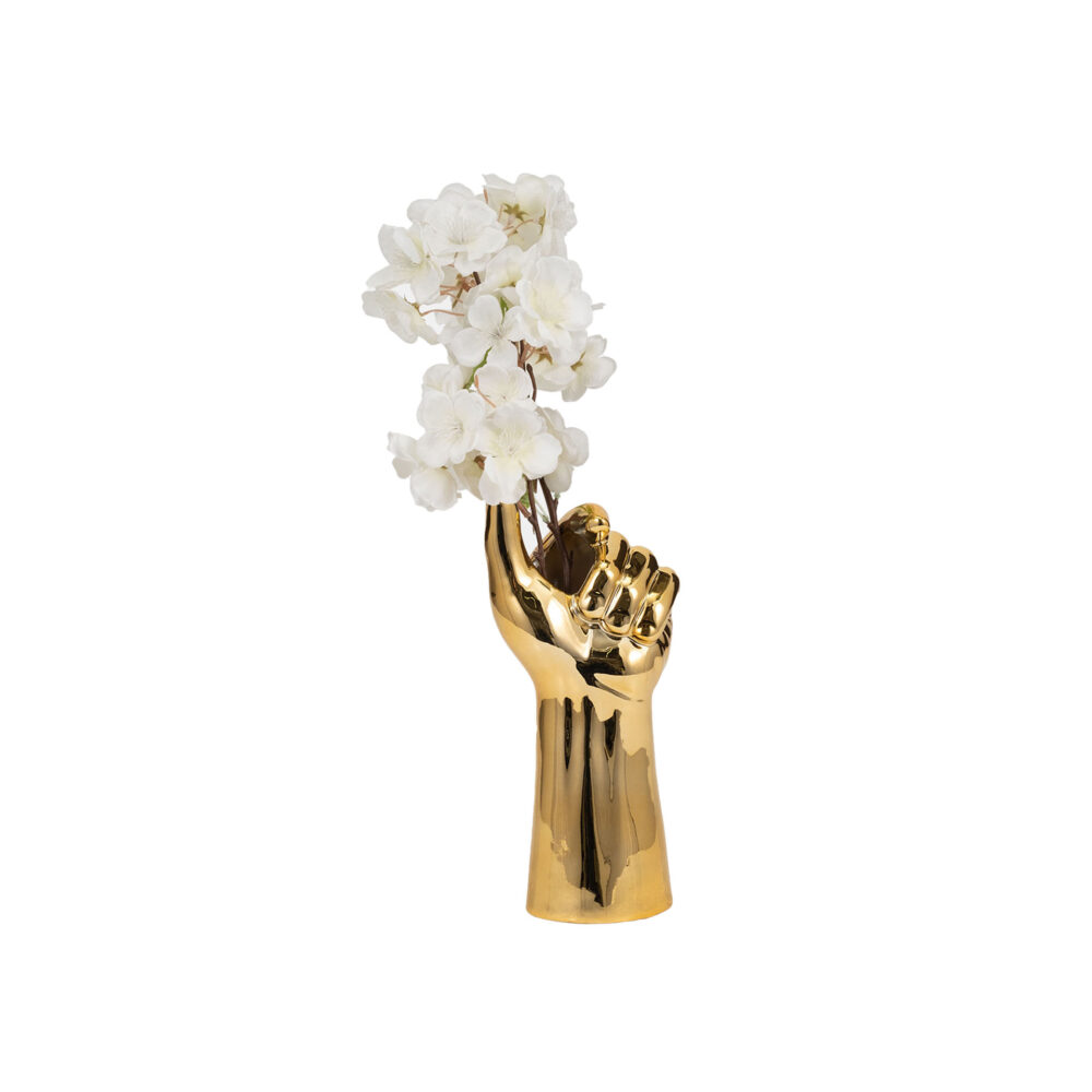 Florero hand gold - Image 4